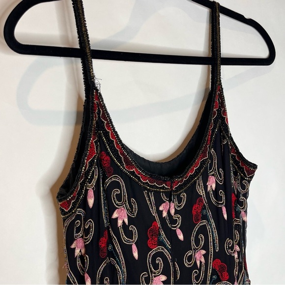 Adrianna Papell | Beaded Shift Dress - Picture 4 of 7